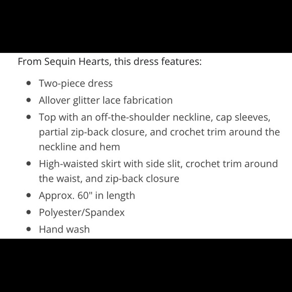 White Lace Two-Piece Set Size 1 Wedding Bride - Picture 9 of 10